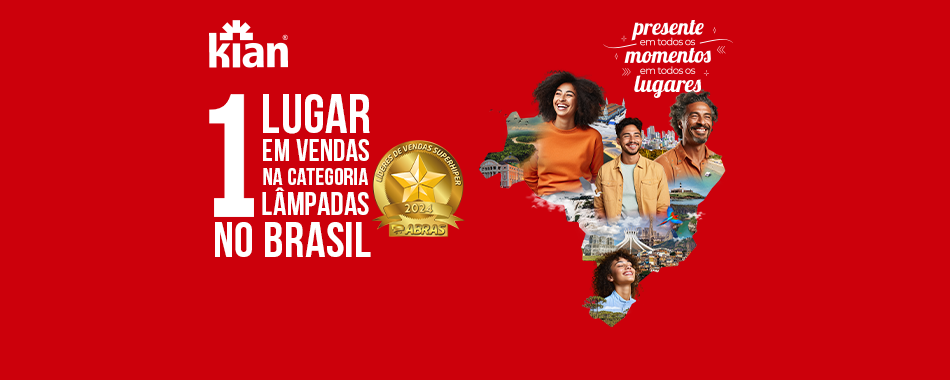 A Kian ilumina o Brasil!