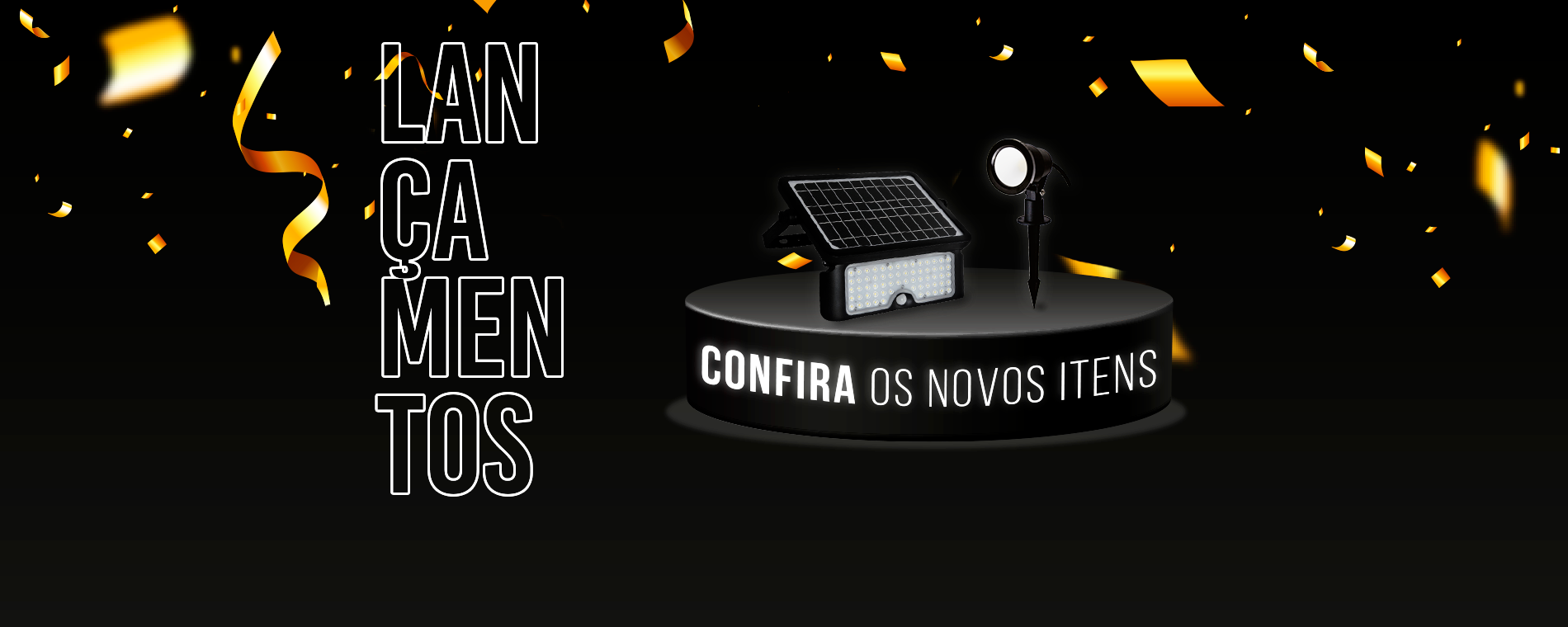 Novas luminárias Kian para espaços com jardins e fachadas