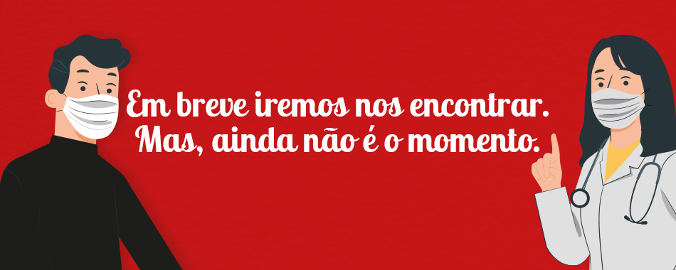 Em breve iremos nos encontrar. Mas, ainda não é o momento.