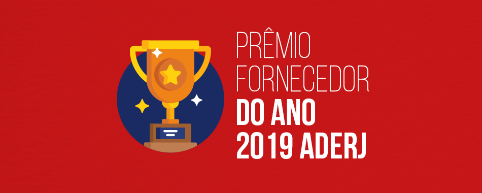 Prêmio Fornecedor do ano 2019 – ADERJ