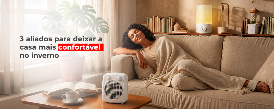 Três aliados para deixar a casa mais confortável no inverno