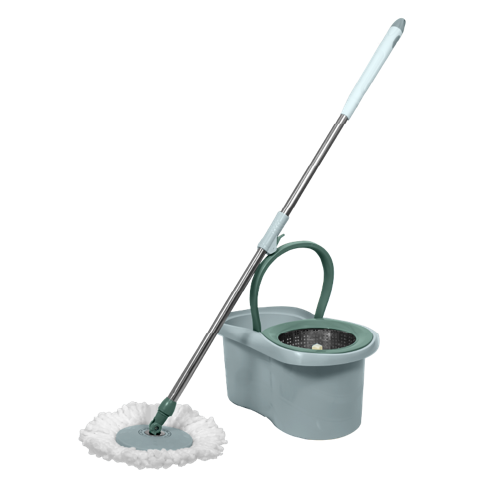 Mop Giratório com Cesto Inox