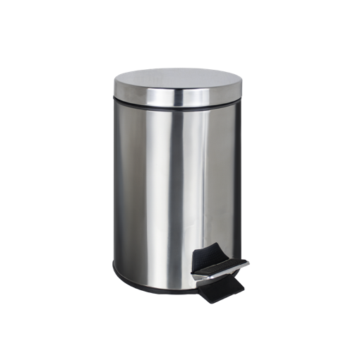 Lixeira de aço inox