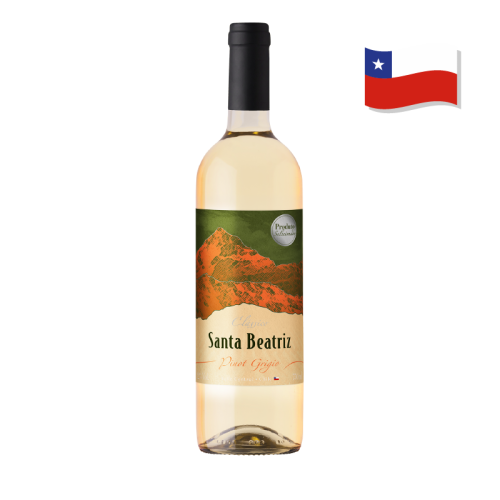 Vinho Branco Chileno Clássico Pinot Grigio