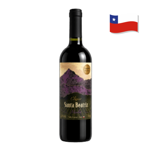 Vinho Tinto Chileno Clássico Merlot