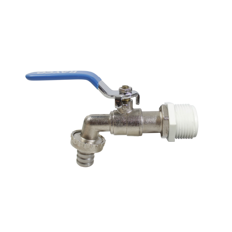 Torneira Esfera Metal com Adaptador