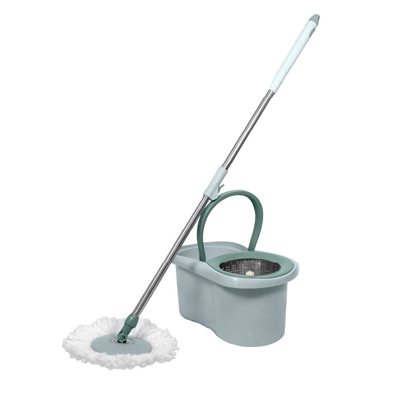 Mop Giratório com Cesto Inox