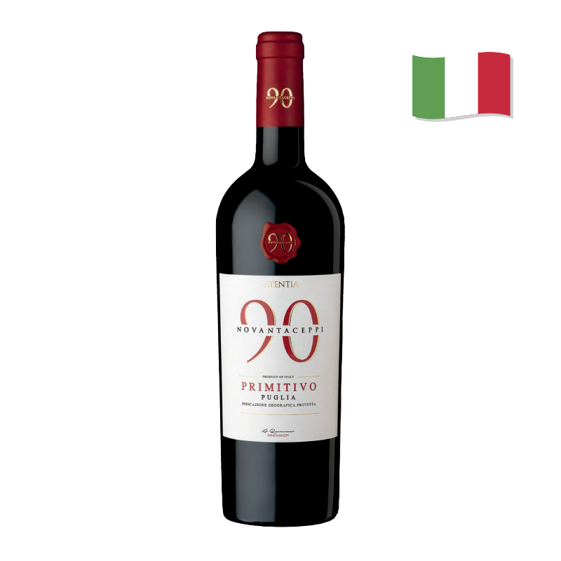 Vinho Tinto Italiano Novantaceppi Primitivo