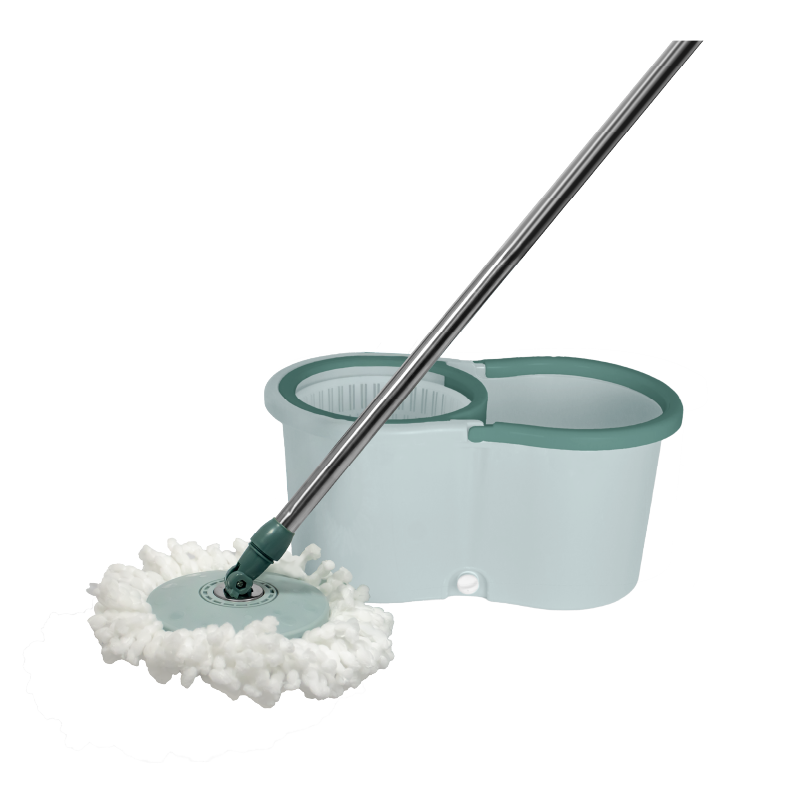 Mop Giratório com Cesto Plástico