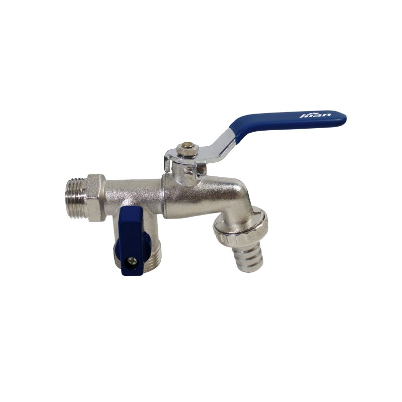 Torneira de Esfera Metal Dupla