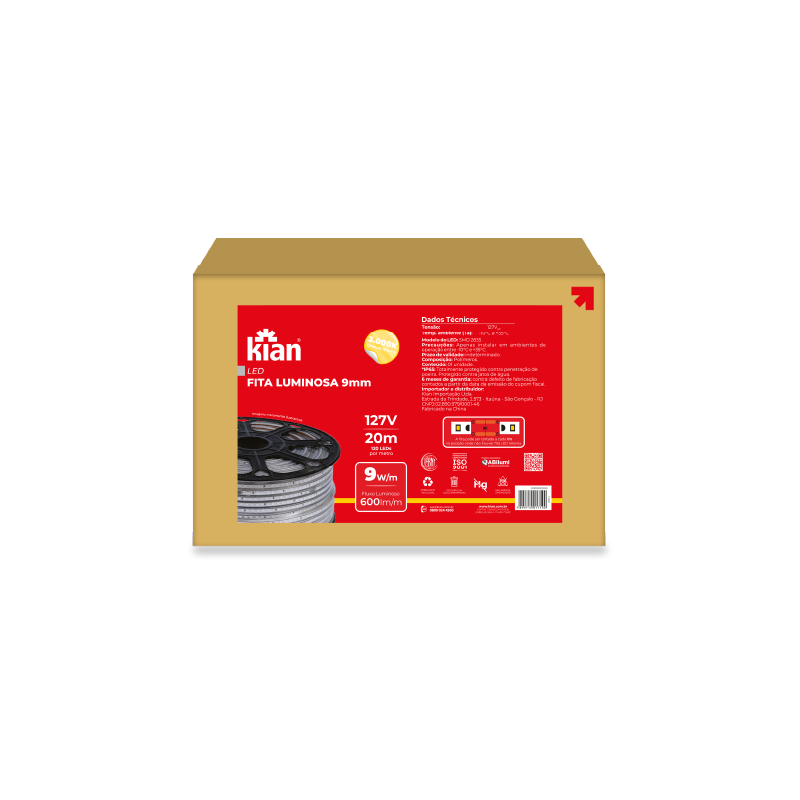 Fitas Alto Brilho SMD 2835 – 20 Metros