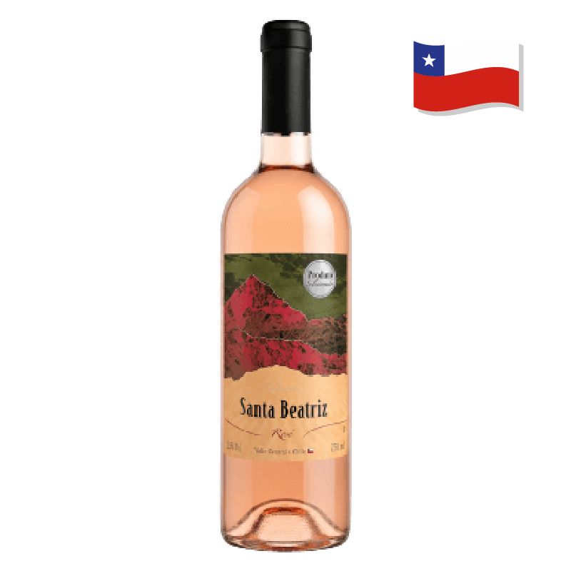 Vinho Rosé Chileno Clássico Rosé